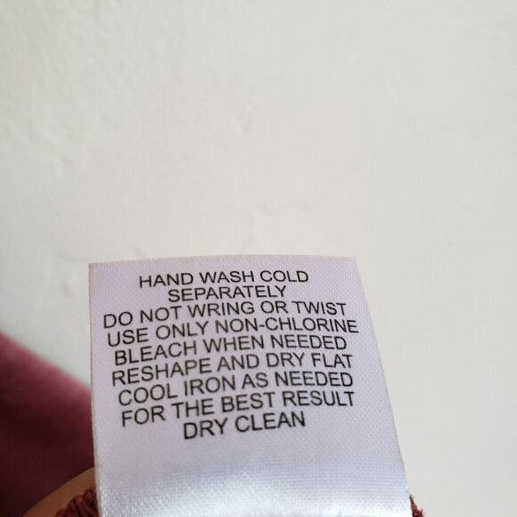 Pink Rose Cold Shoulder Long Sleeve Top Soft Knit Keyhole Back Women's Large NEW - Picture 10 of 10